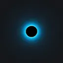 Cyan Blank DOT crosshair